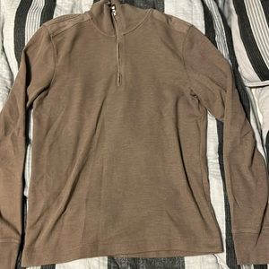 banana republic quarterzip